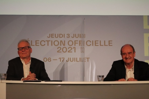 Pierre Lescure and Thierry Fremaux